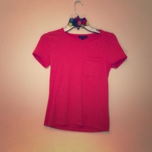 J. Crew red tee size XS